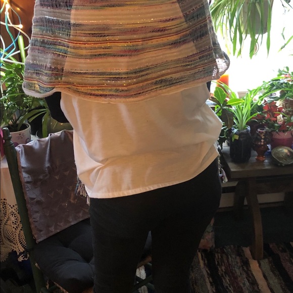 Beautiful handmade multi colored vest - Picture 5 of 8